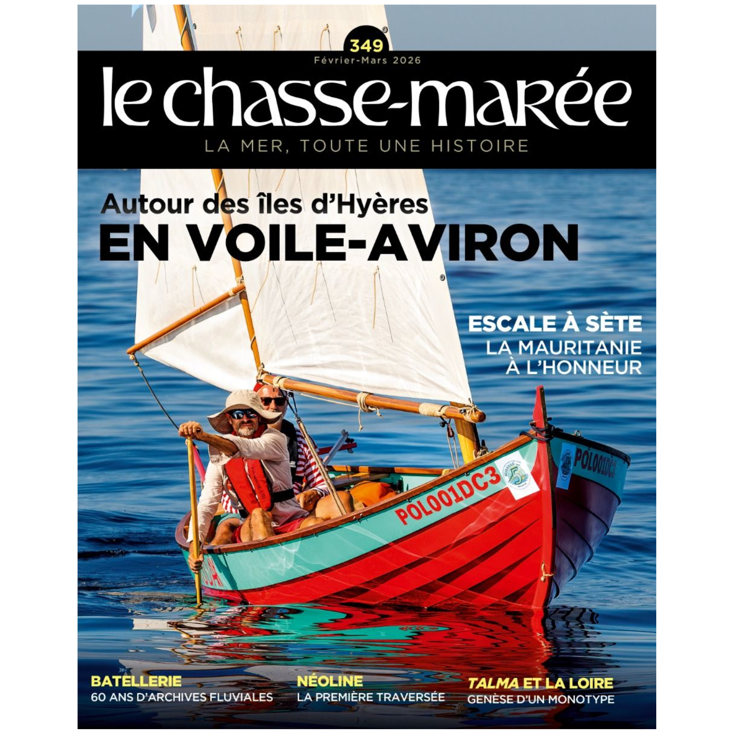 Le Chasse-Marée n°349 - En voile-aviron - fév/mars 2026