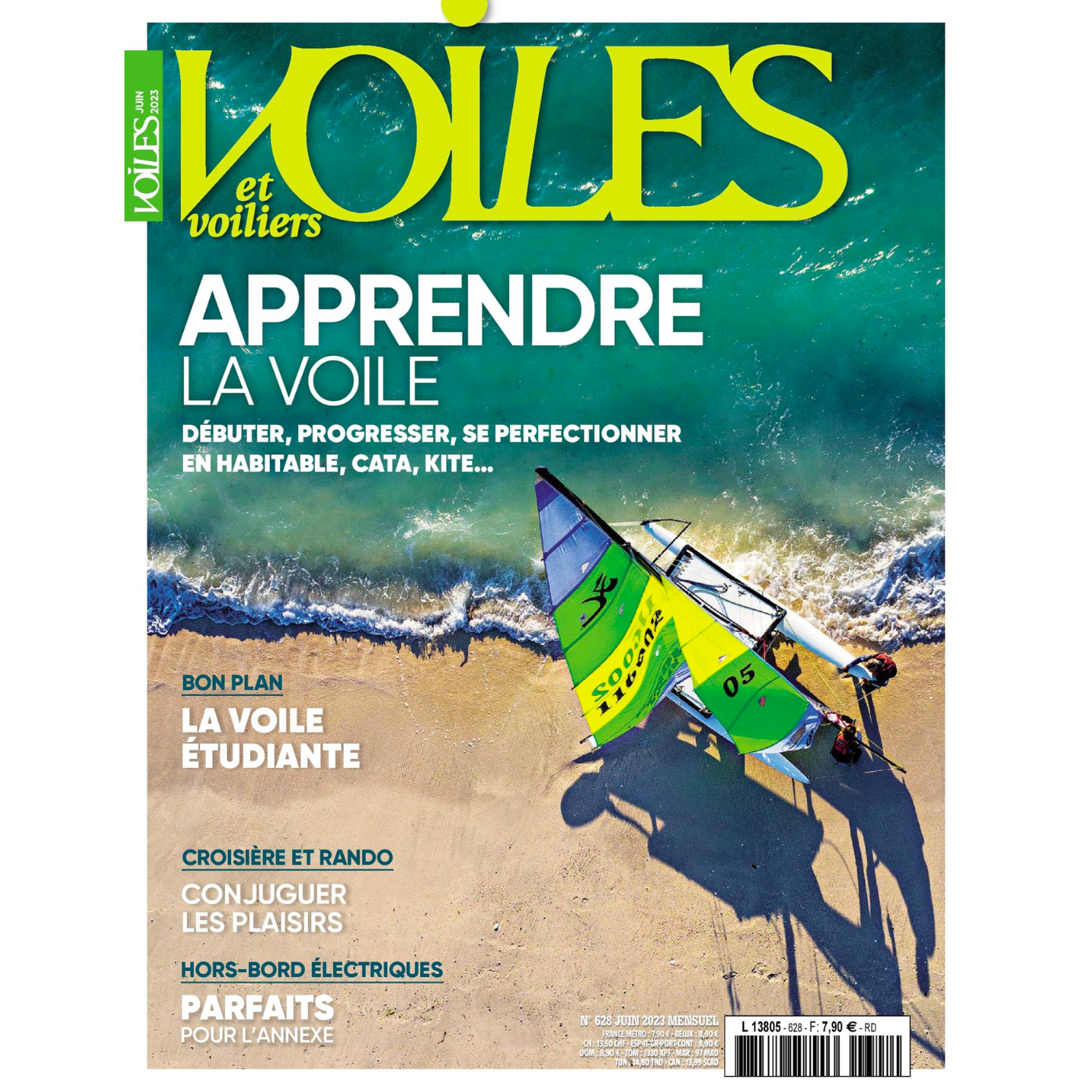 Voiles et Voiliers n°628 - Apprendre la voile - juin 2023