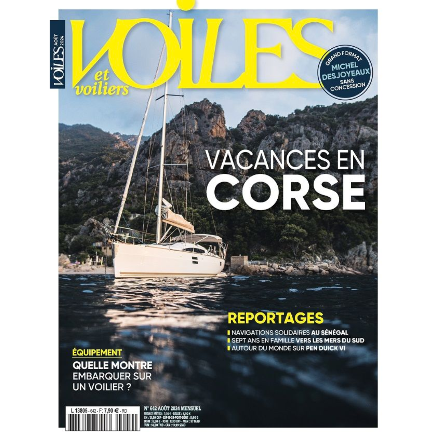 Voiles et Voiliers n°642 - Vacances en Corse - août 2024