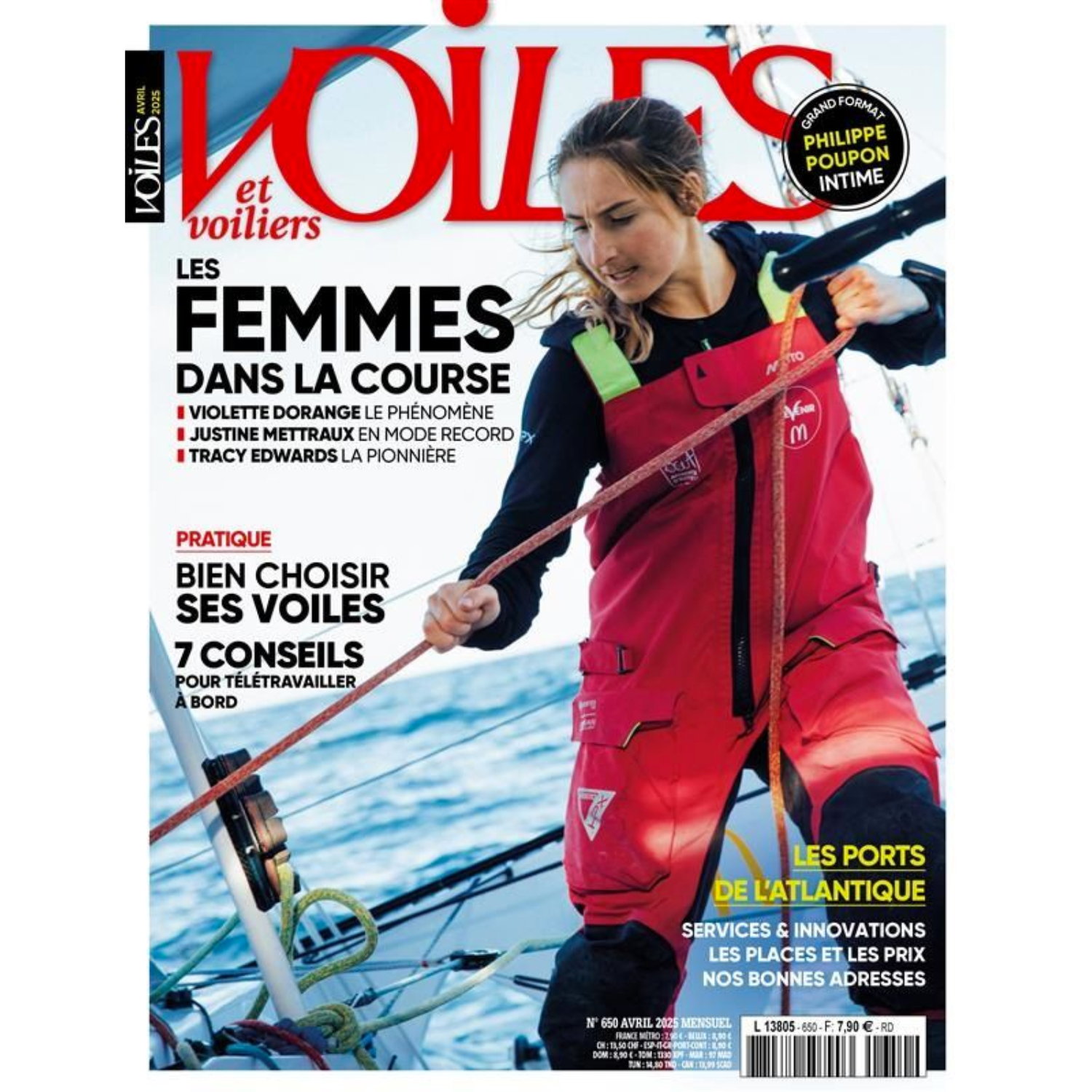 Voiles et Voiliers n°650 - Les femmes dans la course - avril 2025