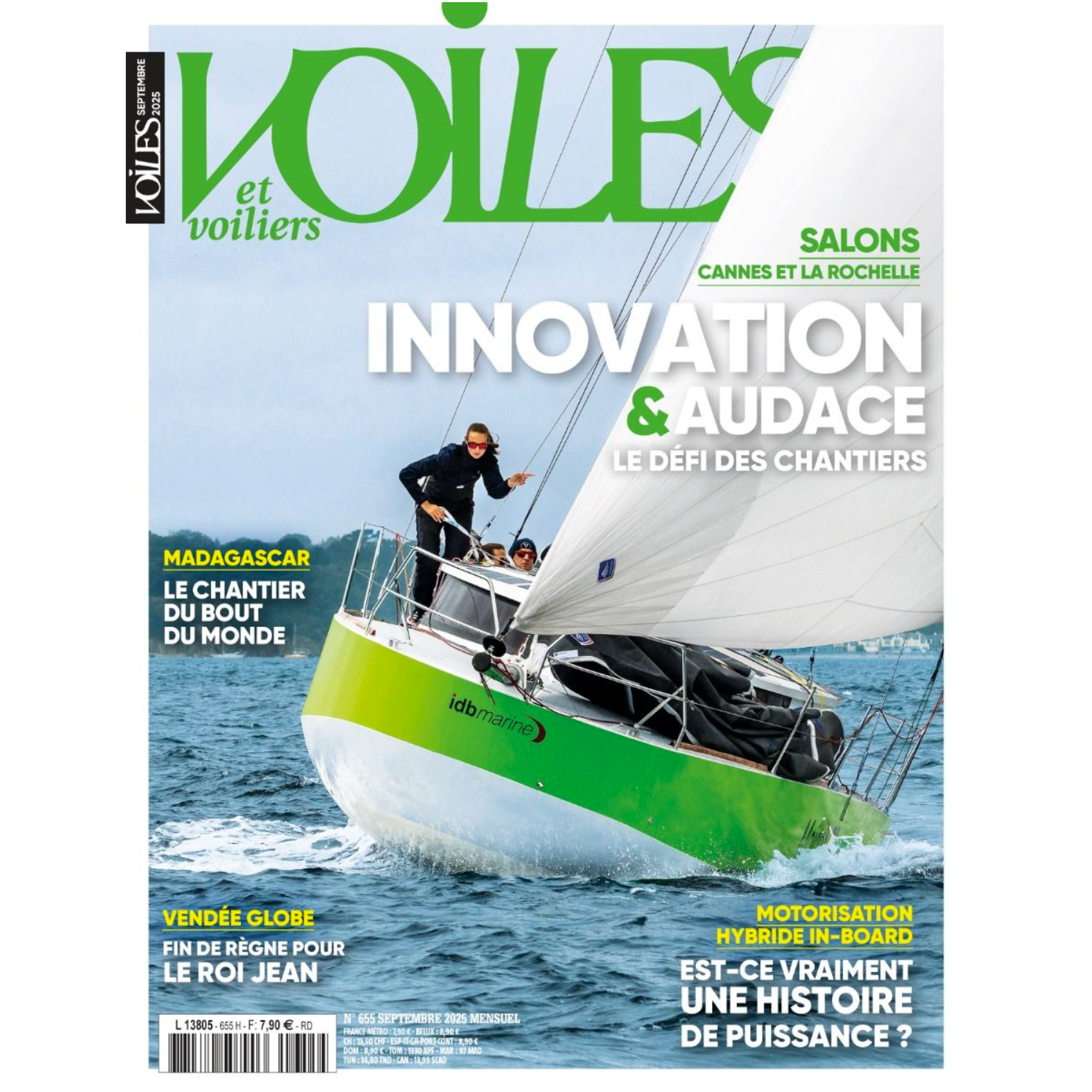 Voiles et Voiliers n°655 - Innovation et audace - septembre 2025