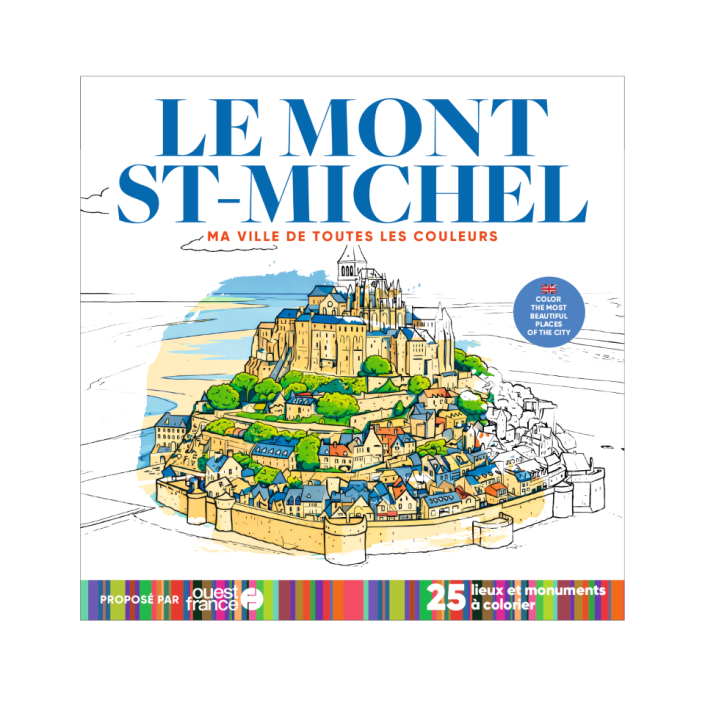 Ma ville de toutes les couleurs - Le Mont St Michel - 2026