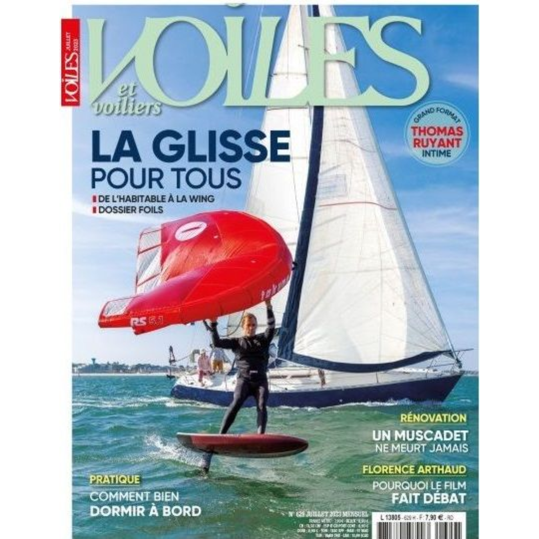 Voiles et Voiliers n°629 - La Glisse pour tous - juillet 2023