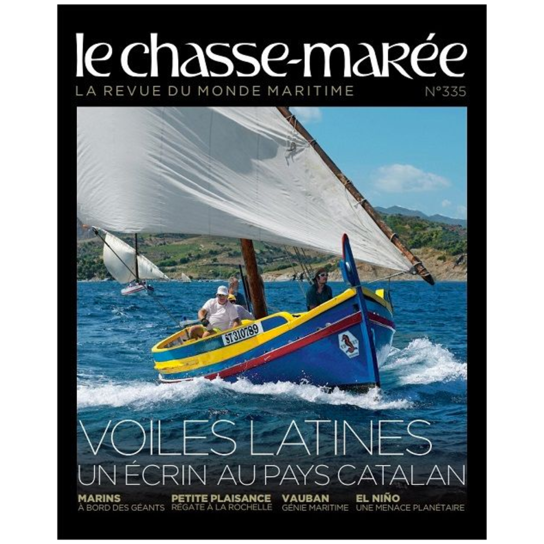Le Chasse-Marée n°335 - Voiles latines, un écran au pays catalan - oct/nov 2023