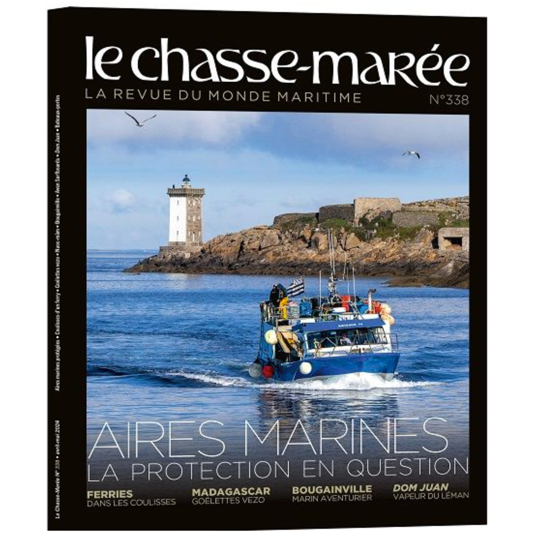 Le Chasse-Marée n°338 - Aires Marines. La protection en question - avril/mai 2024