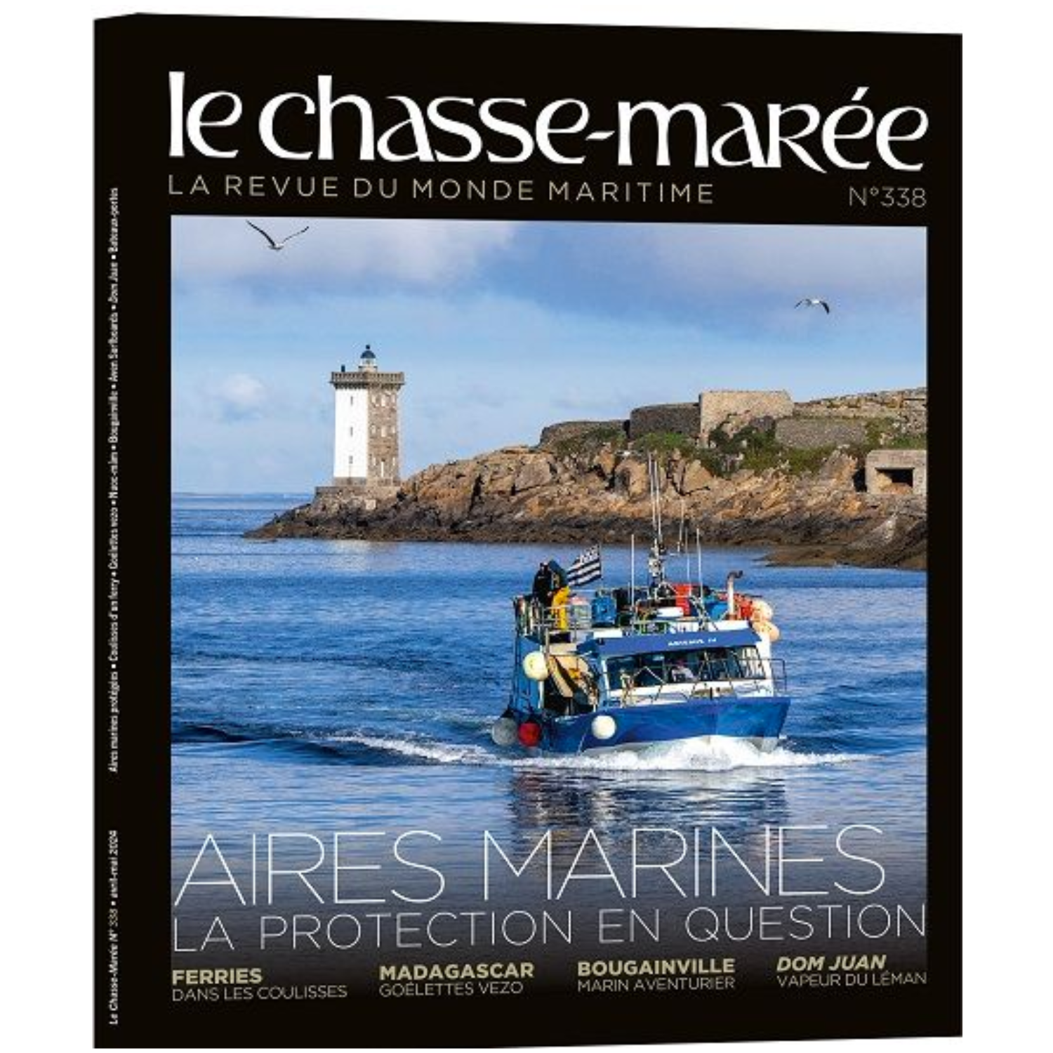 Le Chasse-Marée n°338 - Aires Marines. La protection en question - avril/mai 2024