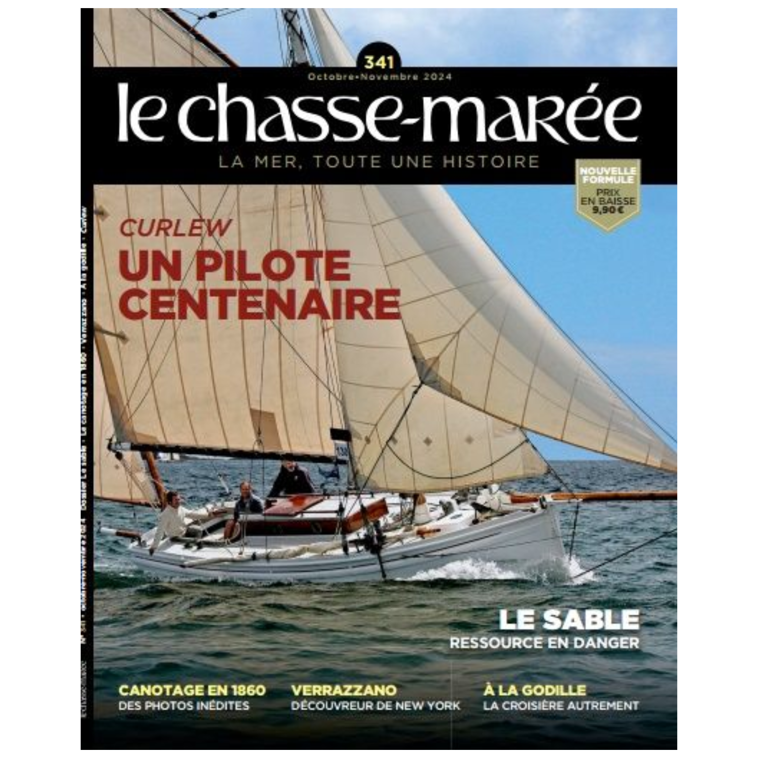Le Chasse-Marée n°341 - Curlew. Un pilote centenaire - oct/nov 2024