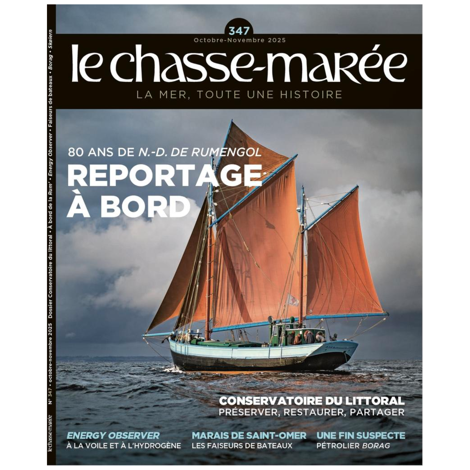 Le Chasse-Marée n°347 - Reportage à bord du N.D. de Rumengol - oct/nov 2025