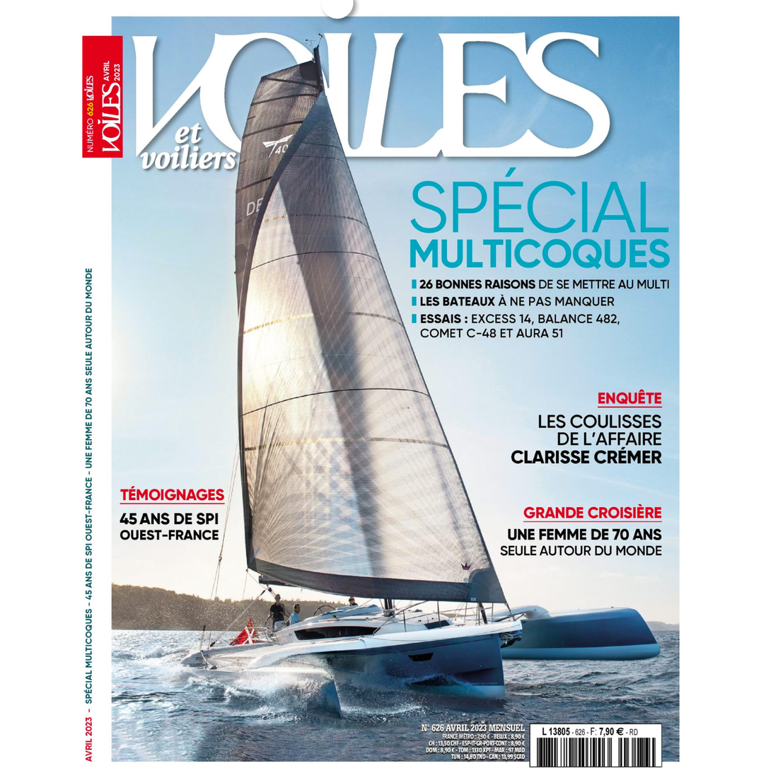 Voiles et Voiliers n°626 - Spécial Multicoques - avril 2023
