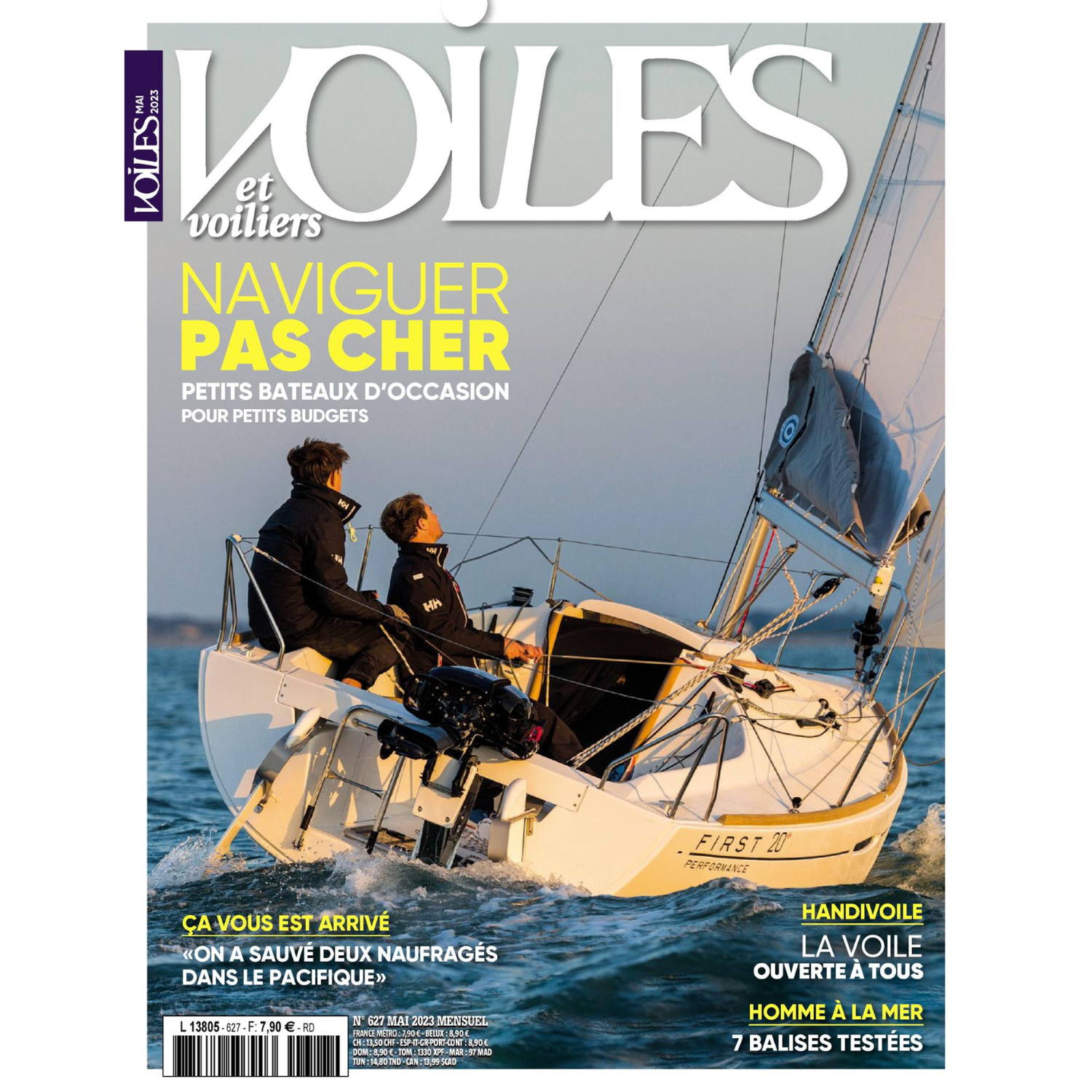 Voiles et Voiliers n°627 - Naviguer pas cher - mai 2023
