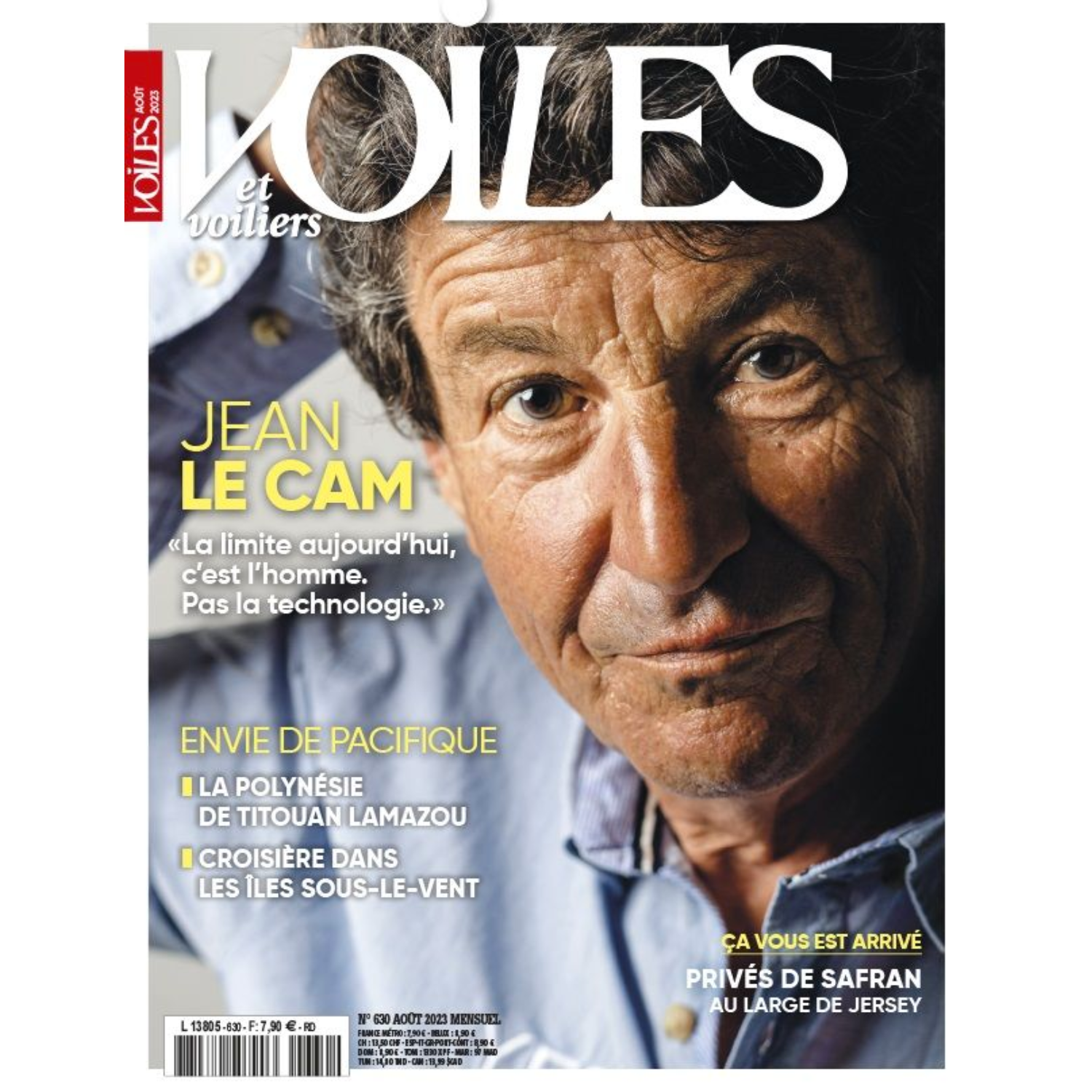 Voiles et Voiliers n°630 - Jean Le Cam - août 2023