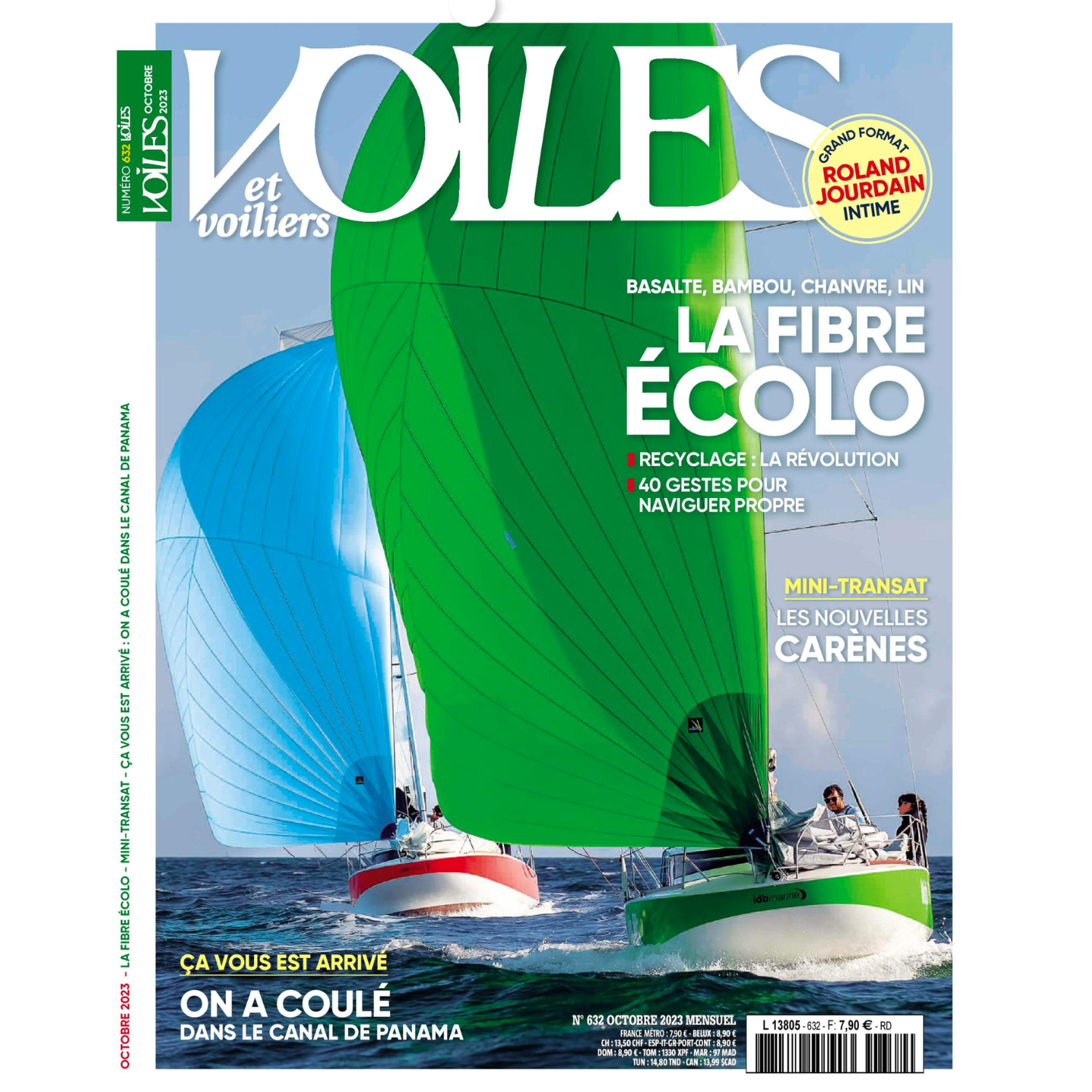 Voiles et Voiliers n°632 - La fibre écolo - octobre 2023