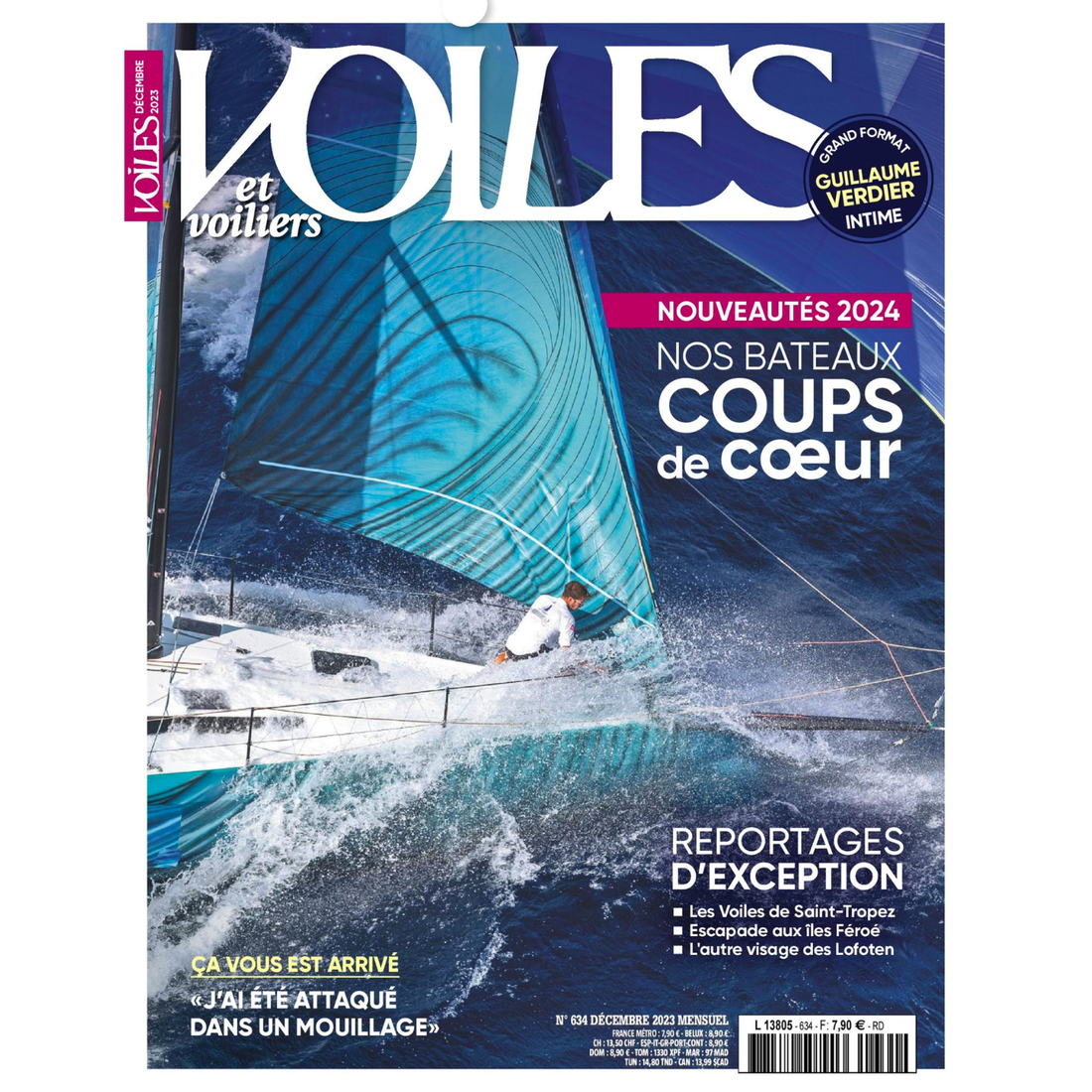 Voiles et Voiliers n°634 - Coups de coeur - décembre 2023