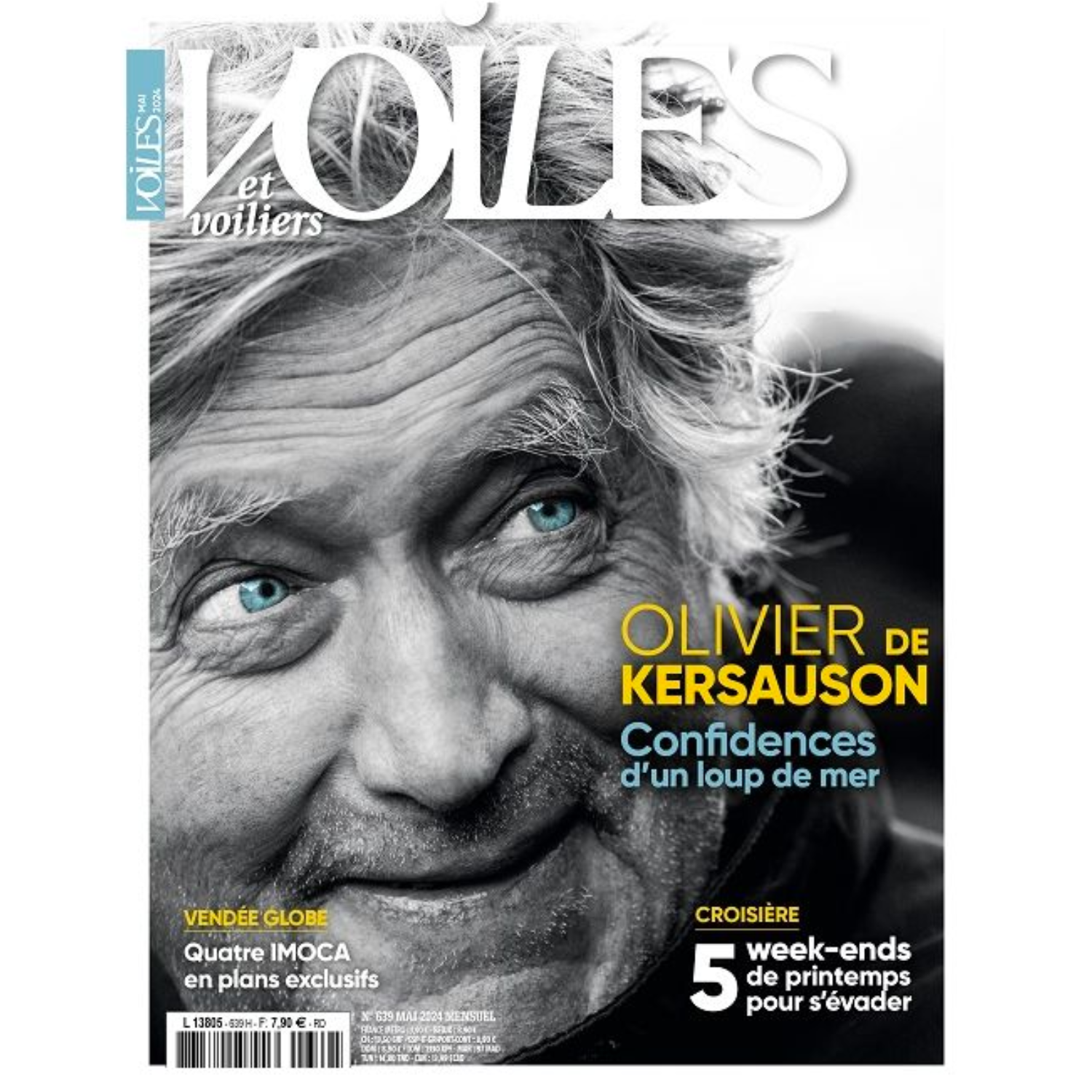 Voiles et Voiliers n°639 - Olivier de Kersauson - mai 2024