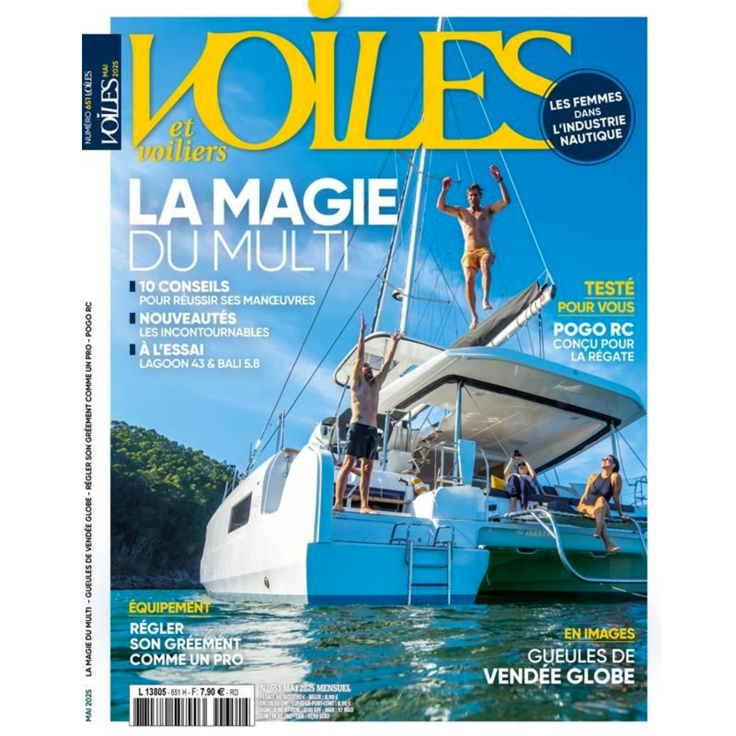 Voiles et Voiliers n°651 - La magie du multi - mai 2025