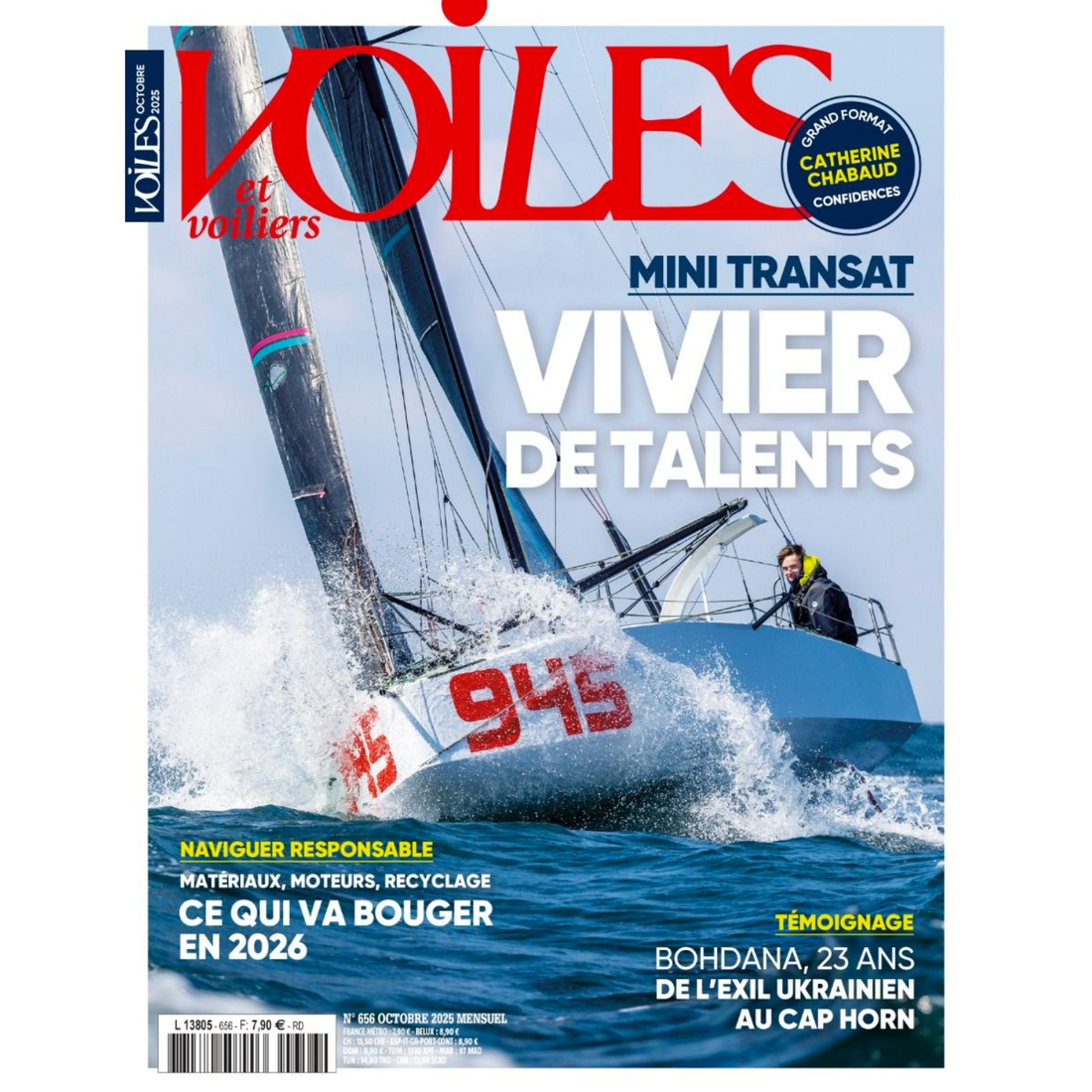 Voiles et Voiliers n°656 - Vivier de talents - octobre 2025