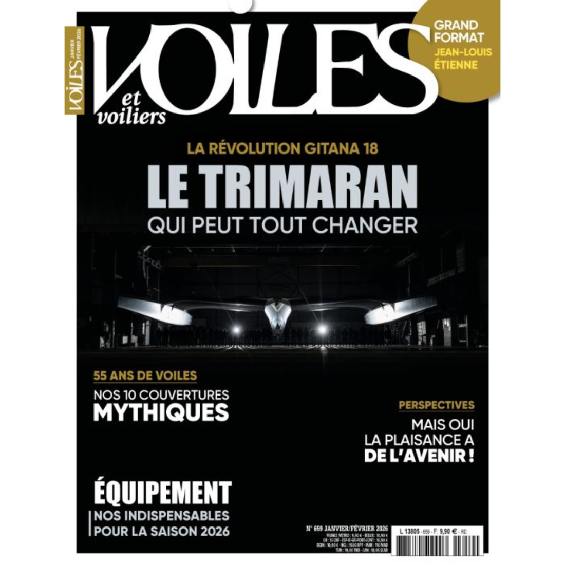 Voiles et Voiliers n°659 - Le Trimaran qui peut tout changer - janvier/février 2026