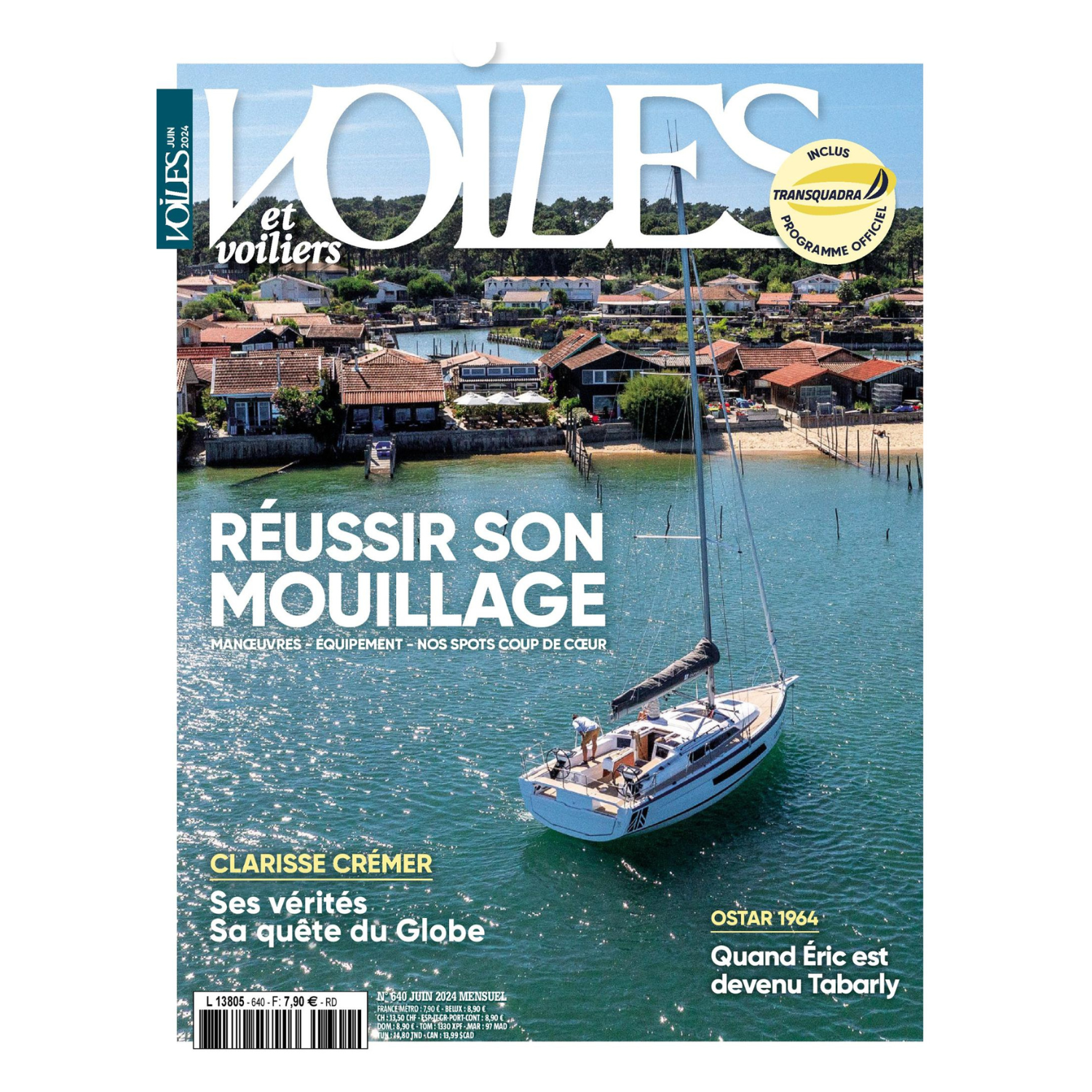 Voiles et Voiliers n°640 - Réussir son mouillage - juin 2024