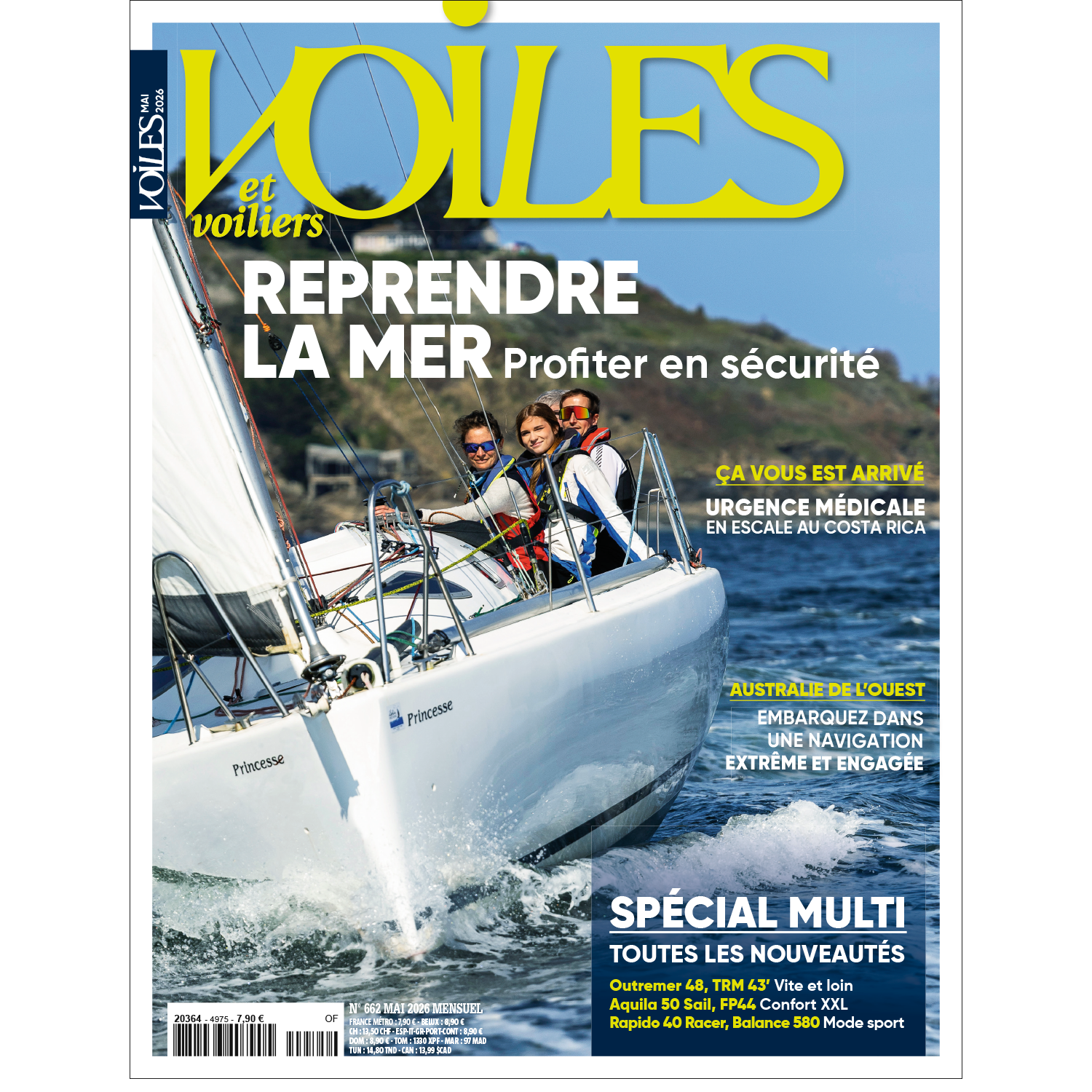 Voiles et Voiliers n°662 - Reprendre la mer Profiter en sécurité - Spécial Multicoques - mai 2026