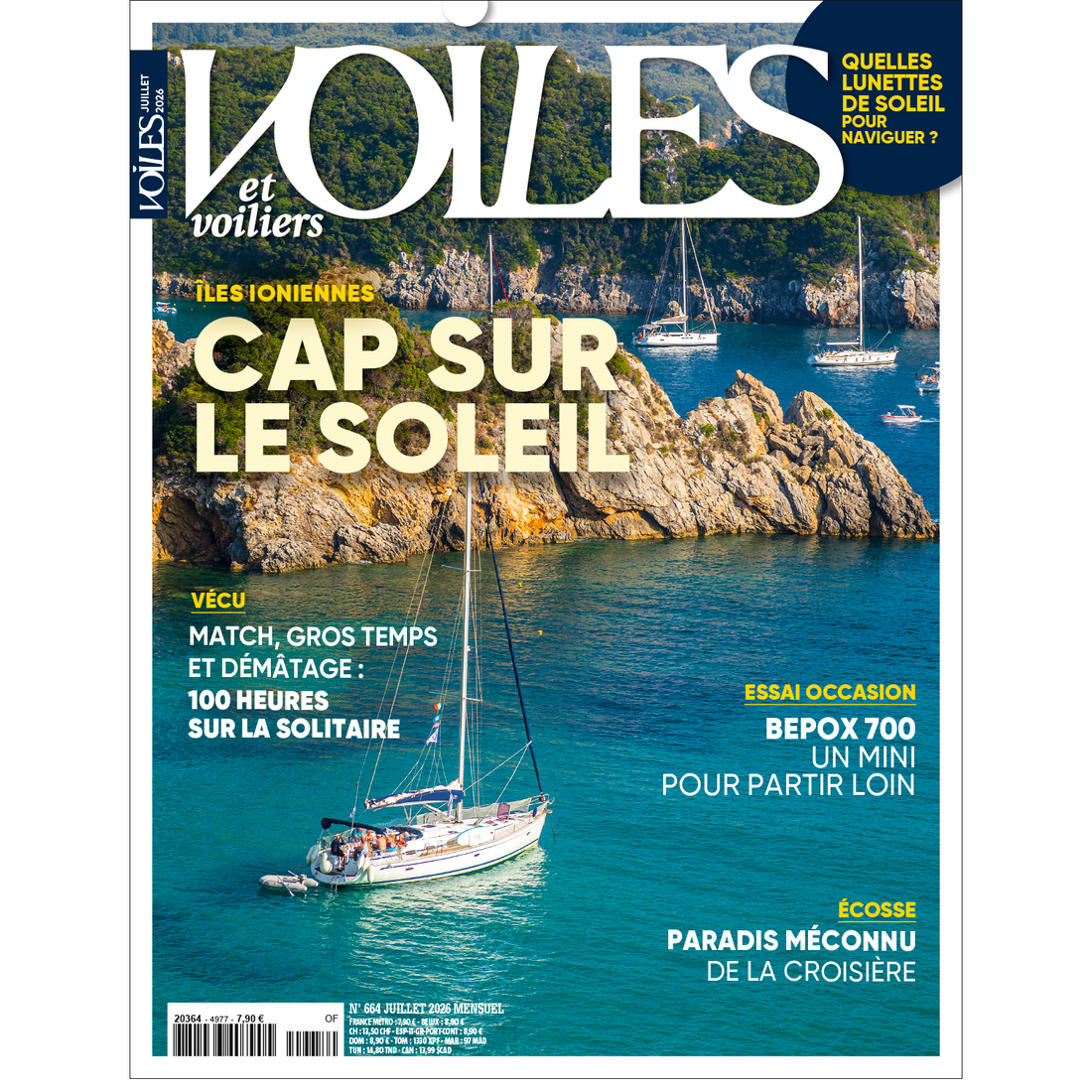 Voiles et Voiliers n°664 - Cap sur le soleil - juillet 2026