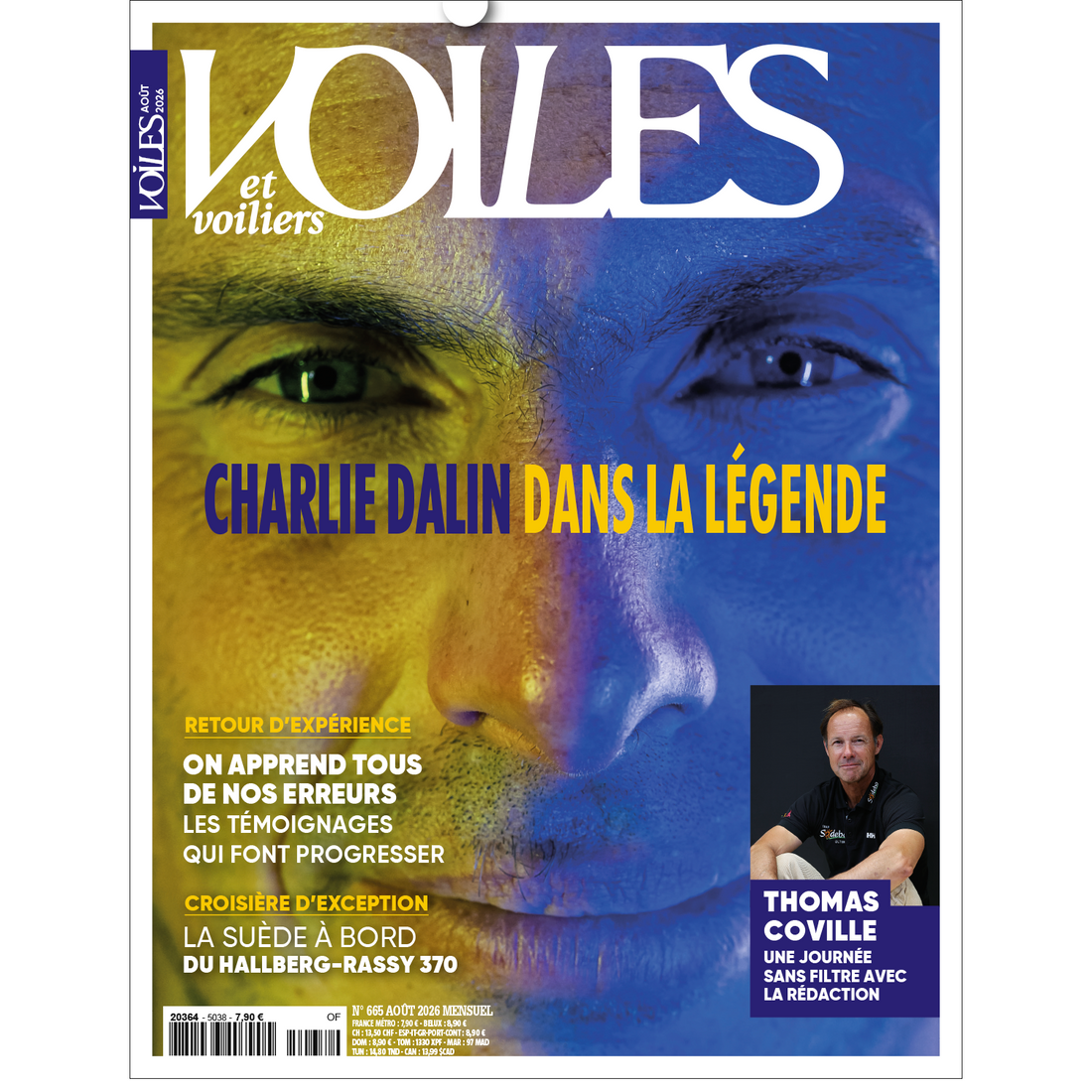 Voiles et Voiliers n°665 - Hommage à Charlie Dalin -  août 2026
